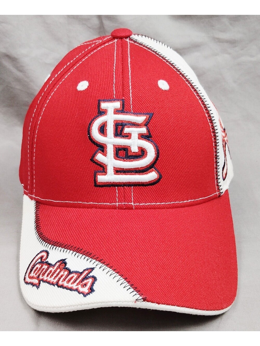 St Louis Cardinals Fan Favorite MLB Hat Cap Red White Bird Logo Strapback OSFA